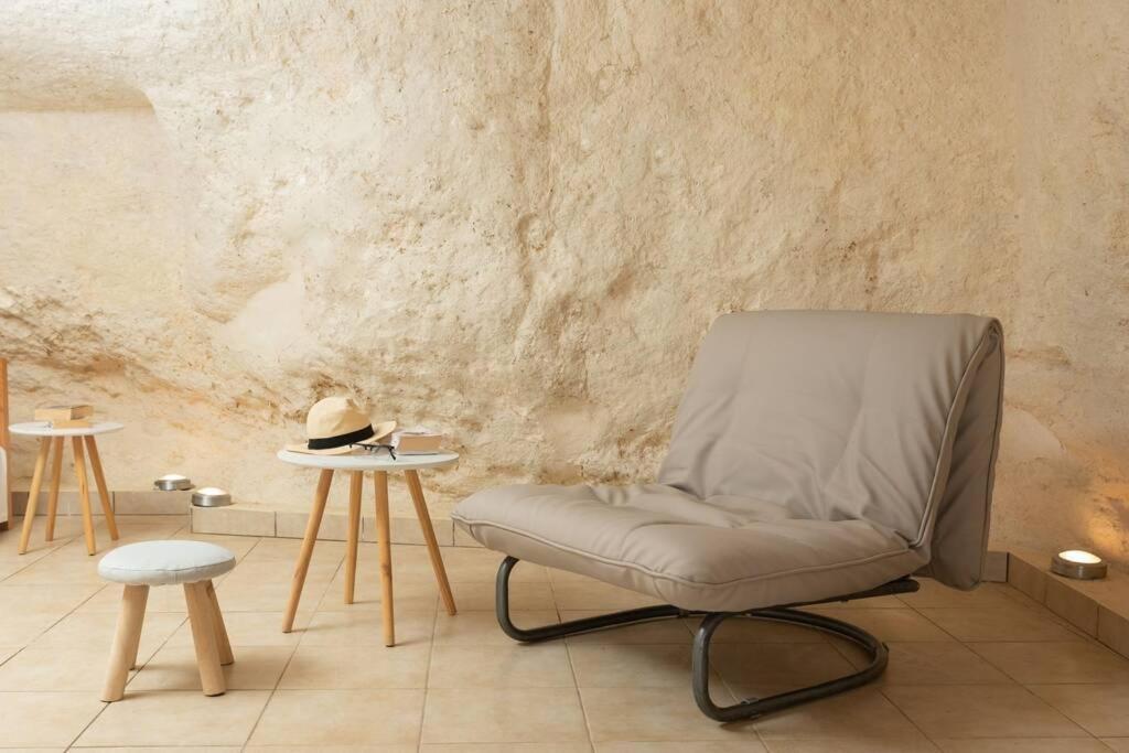 Nostos Cave Seaview Apartment ماتالا المظهر الخارجي الصورة