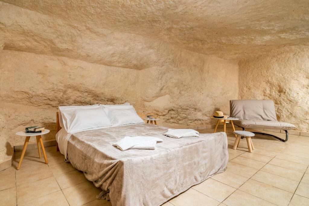 Nostos Cave Seaview Apartment ماتالا المظهر الخارجي الصورة